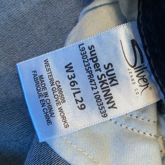 Silver suki super skinny Jeans - Picture 4 of 7